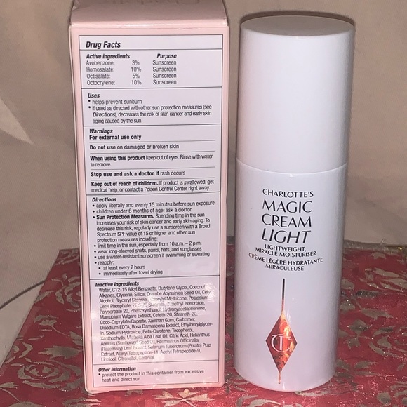 Charlotte Tilbury NEW UNUSED Magic Cream Light Lightweight Miracle Moisturizer - Picture 2 of 7